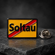 Load image into Gallery viewer, Soltau Veteran Enamel Pin Badge | BAOR Germany Military Veteran Lapel Pin Gift
