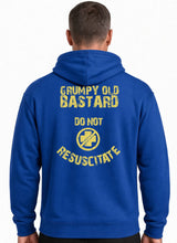 Load image into Gallery viewer, Grumpy Old Bastard Hoodie, Do Not Resuscitate Military Humour