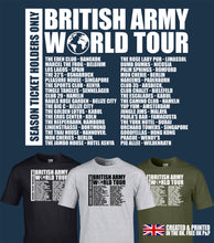 Load image into Gallery viewer, Military Humor - British Army - Veteran Gifts - Veterans - World Tour