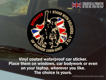 Load image into Gallery viewer, Military Humor - Op Banner -VETERAN - BETRAYED - Northern Ireland - Sticker