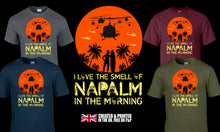 Load image into Gallery viewer, Military Gifts - Veteran Gifts - Napalm In The Morning - Apocalypse Now - T-Shirts - Soldier Gifts - Dad Gifts - Grandad Gifts