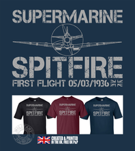 Load image into Gallery viewer, Military Gifts - Supermarine - Spitfire - Veteran - Royal Air Force - WW2 - Gifts - Veterans - T-Shirt