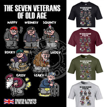 Load image into Gallery viewer, Military Humor - British Military - Seven Dwarfs - Seven Veterans - Veterans - Gifts