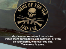 Load image into Gallery viewer, Sons of the SLR Car Sticker