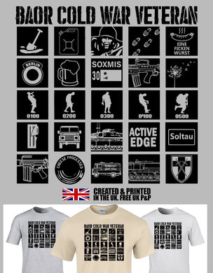Military Humor - BAOR Veterans - If You Know, You Know -Military Gifts - Veteran Gifts