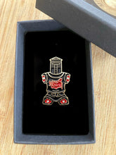 Load image into Gallery viewer, British Military Gifts - The Black Knight - Military Humour - Monty Python - Gift - Veterans - Pin Badge