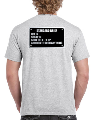 Veteran Gifts - Standard Brief - T-Shirt - British Military Humor - Dad Gifts - Fathers Day