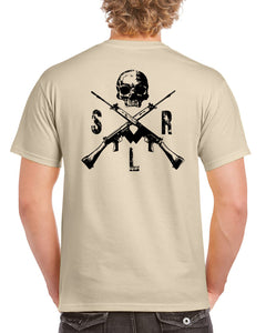 Military Humor - Crossed SLR's - 7.62 - British Gifts - L1A1 - C1A1 - Veteran Gifts - T-Shirts