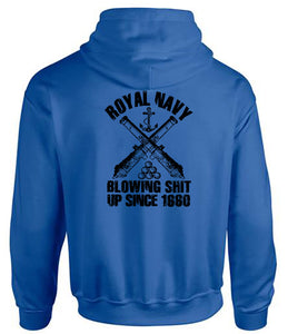 Royal Navy Gifts - Blowing Shit Up - Matelots - Veterans - Gifts - RN - Hoodie