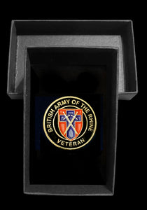 Military Humor - BAOR Veteran - Germany - Veteran Gifts - British Army - Pin Badge