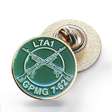 Load image into Gallery viewer, The General GPMG The Gimpy Pin Badge