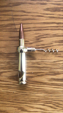 Military Humor - Replica .50 Cal Corkscrew bottle Opener