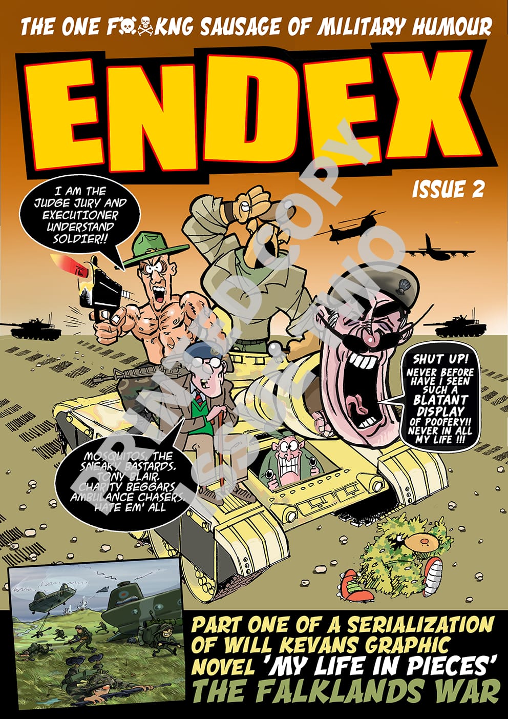 ENDEX COMIC Issue Two (PRINT)