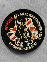 Load image into Gallery viewer, Northern Ireland Operation Banner Veteran Patch Honouring Service &amp; Sacrifice