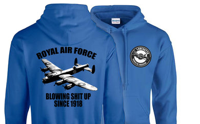 Military Gifts - RAF - Blowing Sh#t Up Since - Veterans - Gifts - Hoodie