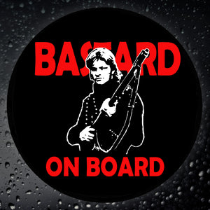 British Military Gifts - British Army - Sharpe - Bastard On Board - Veterans - Car Sticker