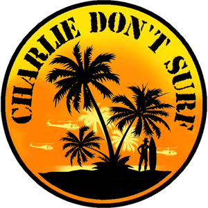 Sticker Gifts - Charlie Don't Surf - Veteran Gifts - Military Gifts - British Military - Stickers