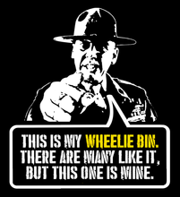 Load image into Gallery viewer, Military Gifts - USMC Gifts - Funny Gifts - This Is My Wheelie Bin - Bin Sticker