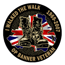 Load image into Gallery viewer, Military Humor - Op Banner -VETERAN - Northern Ireland - Sticker