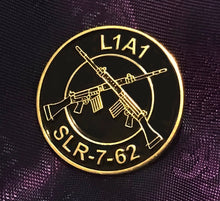 Load image into Gallery viewer, Military Humor - Military Gifts - Crossed SLR&#39;s - Veteran Gifts - Handmade Cuff links