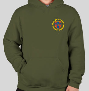 Military Humor - BAOR - Veteran - Embroidered - Hoodie