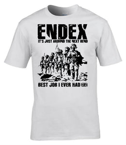 Military Gifts - Veteran Gifts - Best Job I Ever Had - Gifts - British Army - Endex - T-Shirt