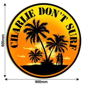 Sticker Gifts - Charlie Don't Surf - Veteran Gifts - Military Gifts - British Military - Stickers