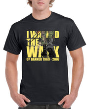 Load image into Gallery viewer, Military Humor - British Army - Veteran Gifts - OP Banner - Walked The Walk - Tee