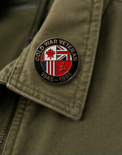 Load image into Gallery viewer, Cold War Veteran 1945–1991 Enamel Pin Badge | BAOR NATO Military Veteran Lapel Pin