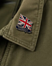 Load image into Gallery viewer, Veteran Union Jack Enamel Pin Badge | British Veteran Flag Lapel Pin