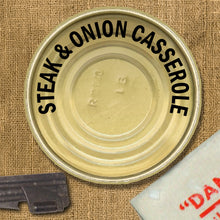 Load image into Gallery viewer, Military Ration Pack Coasters Set of 4, 95mm Cork Backed Veteran Gift
