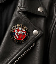 Load image into Gallery viewer, Cold War Veteran 1945–1991 Enamel Pin Badge | BAOR NATO Military Veteran Lapel Pin