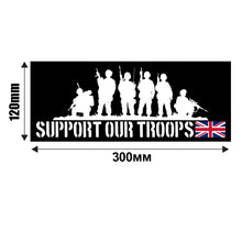 Load image into Gallery viewer, British Military Gifts - Veterans - British Army - Funny Gifts - Support Our Troops - Car Sticker