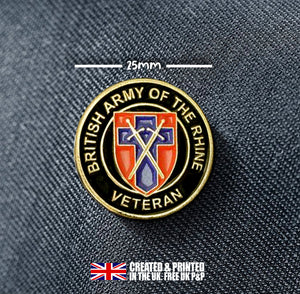 BAOR Veteran - PIN & STICKER DEAL