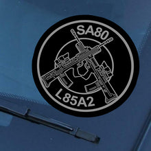 Load image into Gallery viewer, SA80 L85A2 Military Rifle Vinyl Sticker British Army Veteran Decal