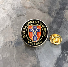 Load image into Gallery viewer, Military Humor - BAOR Veteran - Germany - Veteran Gifts - British Army - Pin Badge