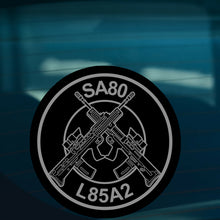 Load image into Gallery viewer, SA80 L85A2 Military Rifle Vinyl Sticker British Army Veteran Decal