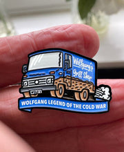 Load image into Gallery viewer, British Military Gifts - Cold War - Wolfgang - BAOR - Military Humour - Gift - Veterans - Pin Badge