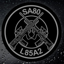 Load image into Gallery viewer, SA80 L85A2 Military Rifle Vinyl Sticker British Army Veteran Decal