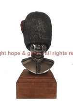 Load image into Gallery viewer, Coldstream Guards Bust Cold Cast Bronze Military Statue Sculpture