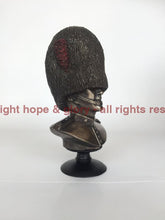 Load image into Gallery viewer, Coldstream Guards Bust Cold Cast Bronze Military Statue Sculpture