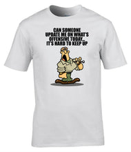 Load image into Gallery viewer, funny_British_Army_t-shirt_whats_offensive_today_military_humour_design