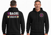 Load image into Gallery viewer, BAOR Physically Fit Alcoholics Hoodie British Army of the Rhine Veteran