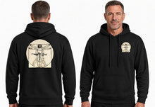 Load image into Gallery viewer, Military Vitruvian Man Hoodie Military Humour Graphic Sweatshirt