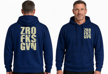 Load image into Gallery viewer, ZRO FKS GVN Hoodie – Zero F***s Given Military Humour Veteran Clothing