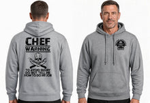 Load image into Gallery viewer, Chef Warning Hoodie – To Avoid Injury Do Not Tell Me How to Do My Job