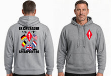 Load image into Gallery viewer, Ex Crusader Spearpoint 80 Hoodie Cold War Military Veteran Clothing