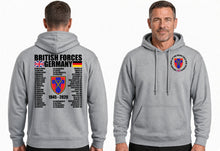 Load image into Gallery viewer, British Forces Germany 1945–2020 Hoodie BAOR Veteran Germany Service