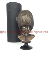 Load image into Gallery viewer, Irish Guards Bust Cold Cast Bronze Military Statue Sculpture
