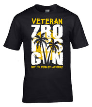 Load image into Gallery viewer, Veteran Zero FKS Given T-Shirt Funny Veteran Summer Tee